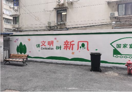 迪庆社区墙绘